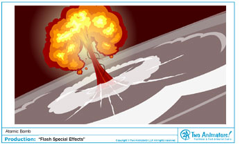 Two Animators! Animation Studio Blog: Flash Atomic Bomb Explosion