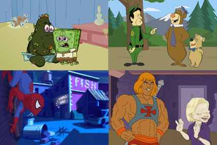 Two Animators! Animation Studio Blog: VH1's ILL-ustrated Television Series!